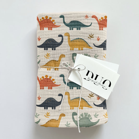 Dino Stomp Digital Seamless Pattern