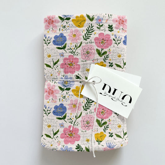 Ditsy Spring Garden Digital Seamless Pattern