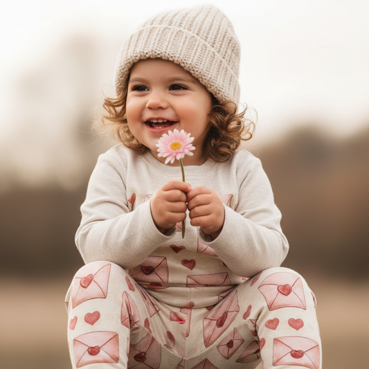 Love Letters & Hearts Digital Seamless Pattern