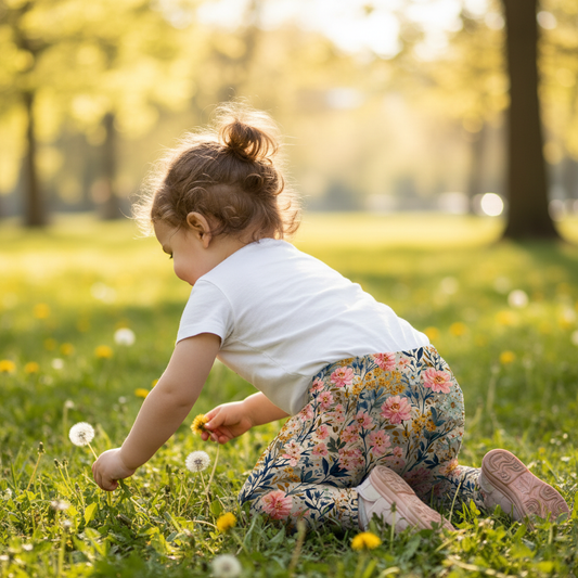 Blush Pink Ditsy Floral Digital Seamless Pattern