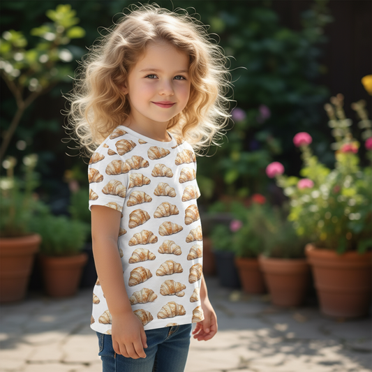 Croissants Digital Seamless Pattern