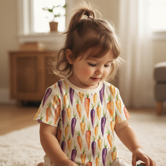 Carrots Digital Seamless Pattern