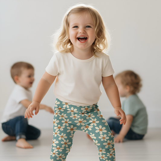 Delightful Daisies Digital Seamless Pattern