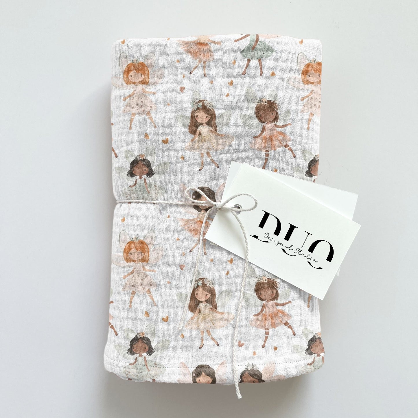 Fairy Ballerinas Digital Seamless Pattern