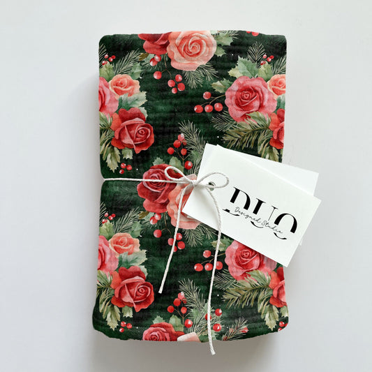 Festive Blooms Digital Seamless Pattern