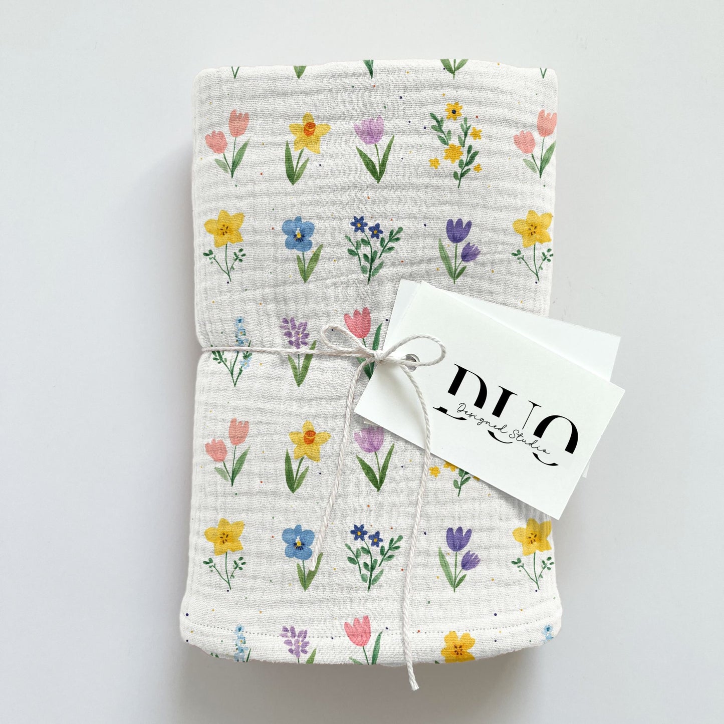 Flower Garden Digital Seamless Pattern