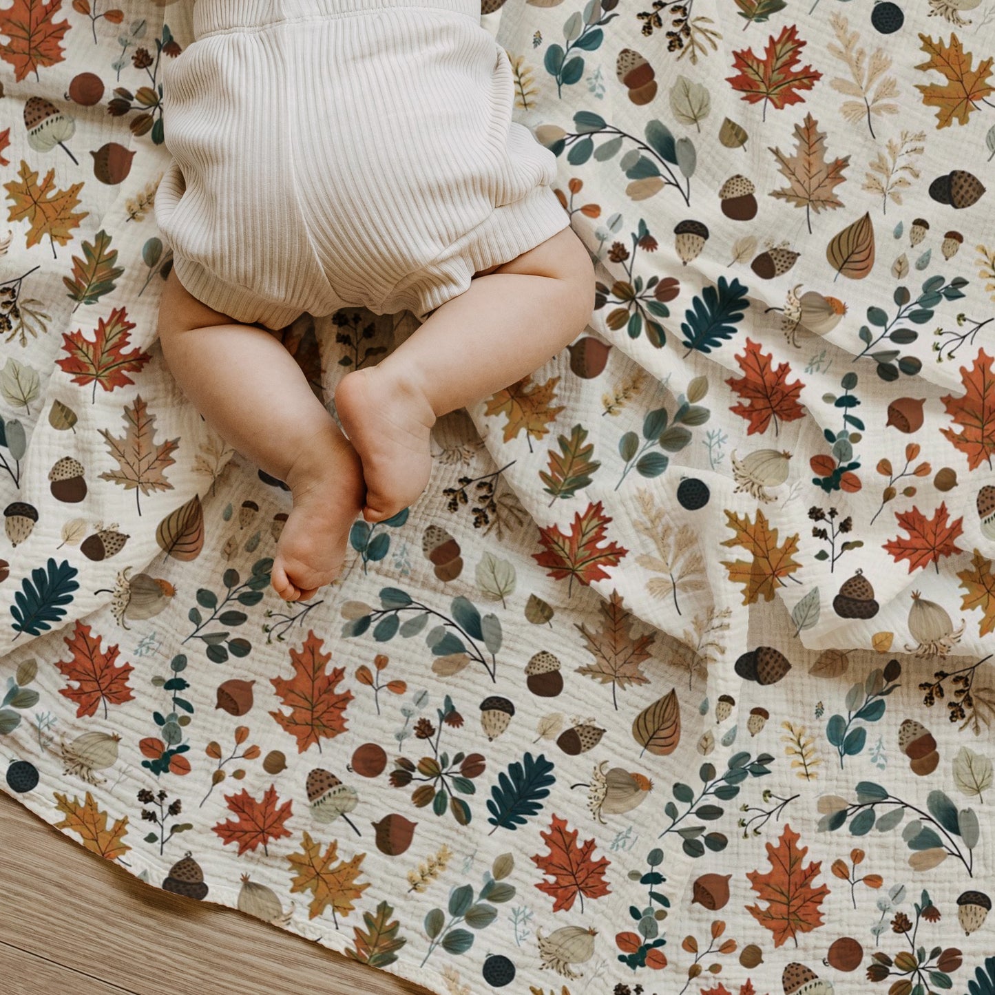 Forest Floor Digital Seamless Pattern