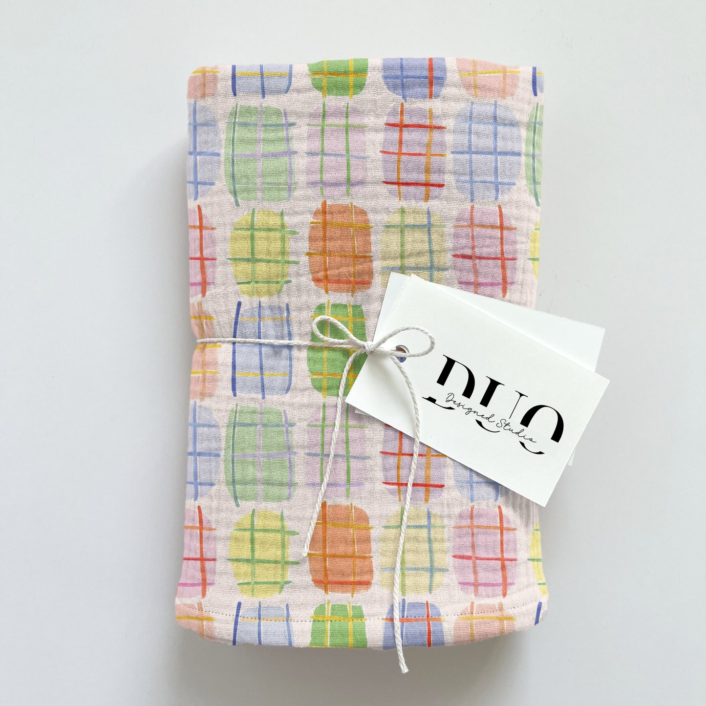 Grid Patches Digital Seamless Pattern