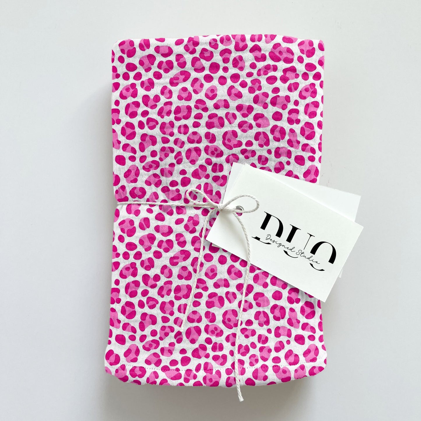 Hot Pink Leopard Digital Seamless Pattern