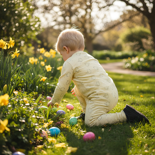 Yellow Chicks Digital Seamless Pattern