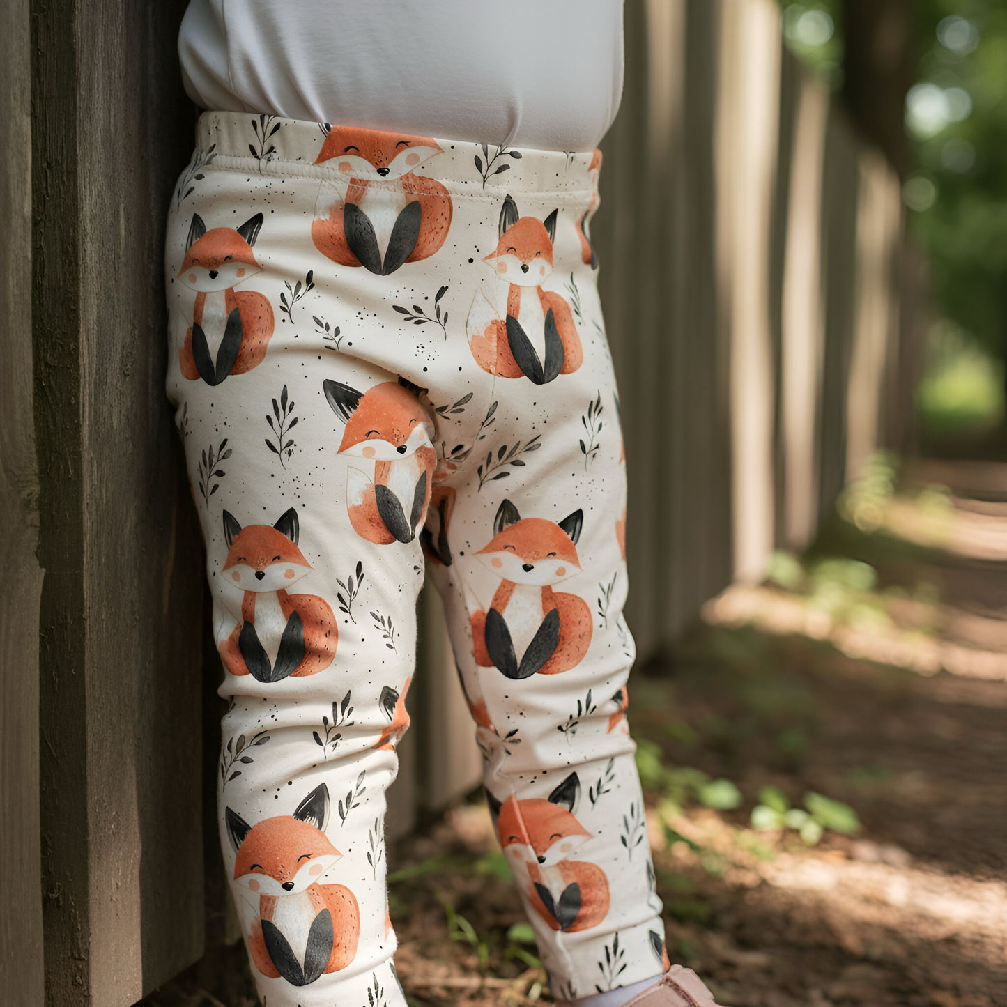Foxy Foxes Digital Seamless Pattern