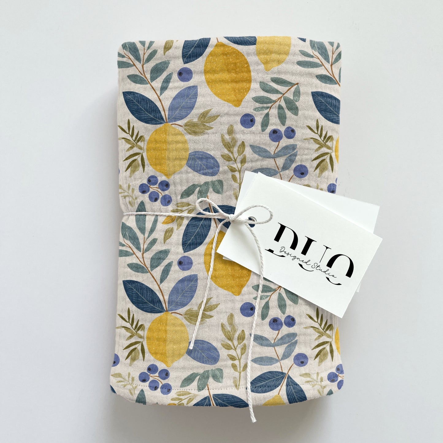 Lemons & Berries Digital Seamless Pattern