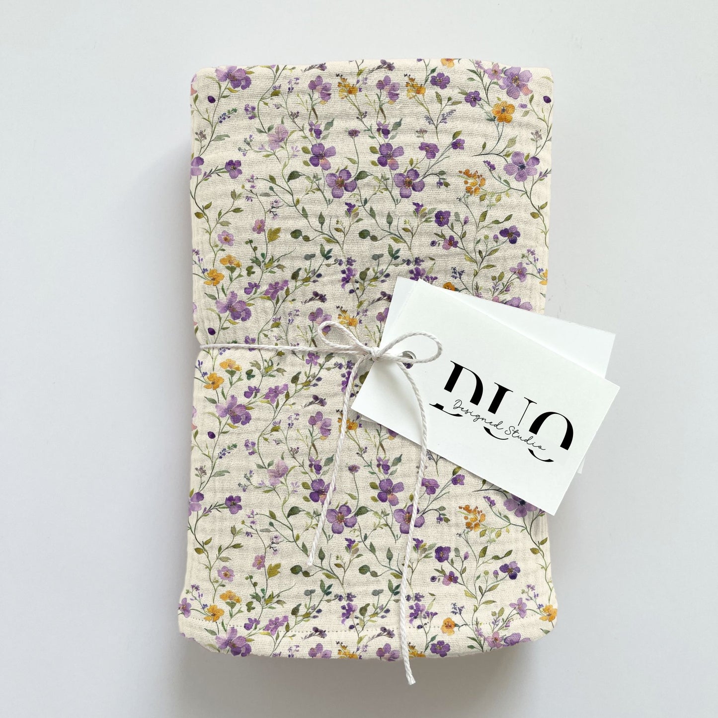 Lilac Ditsy Floral Digital Seamless Pattern