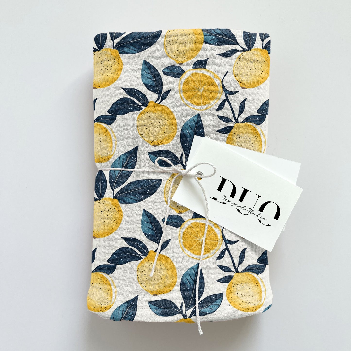 Luscious Lemons Digital Seamless Pattern