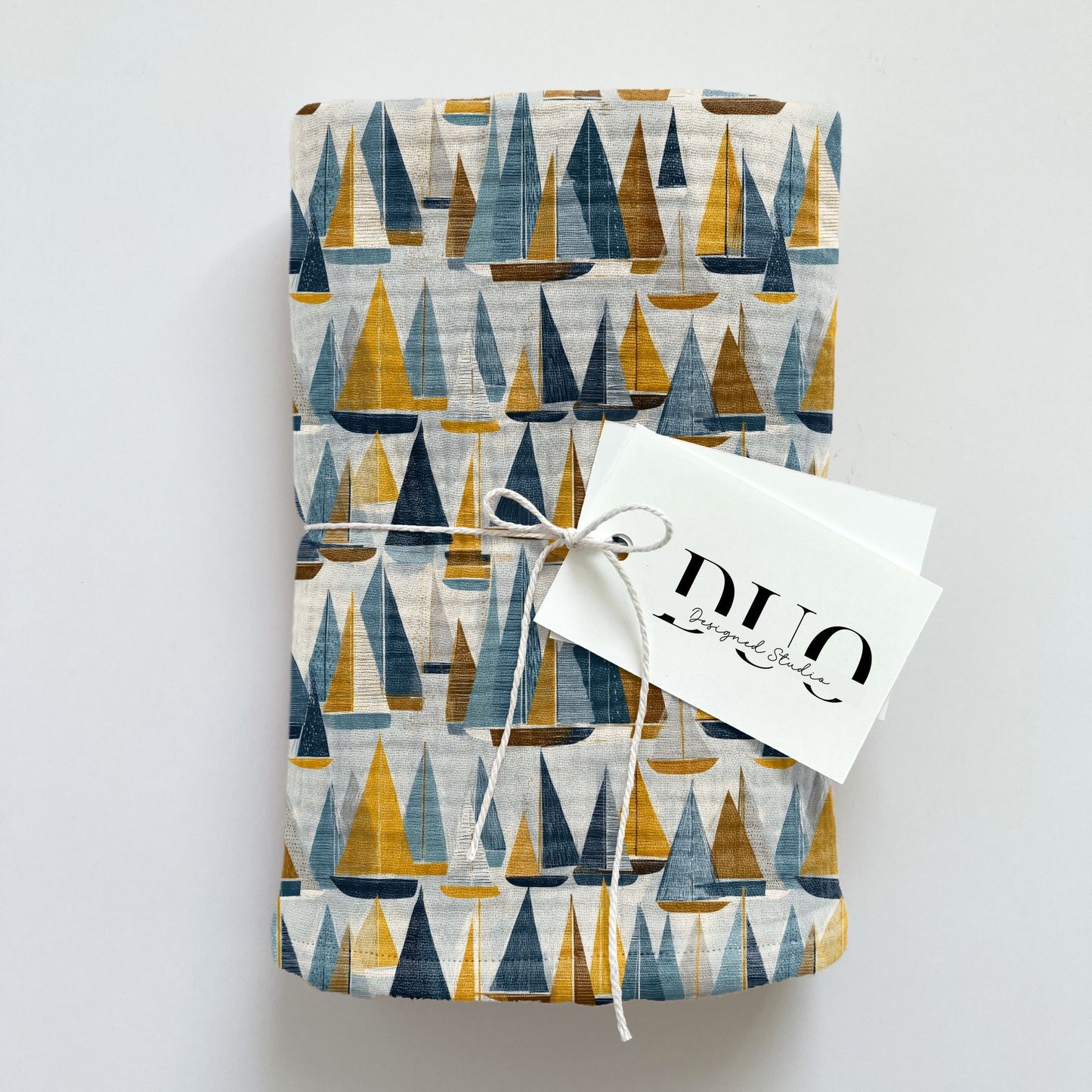 Sailboats Digital Seamless Pattern