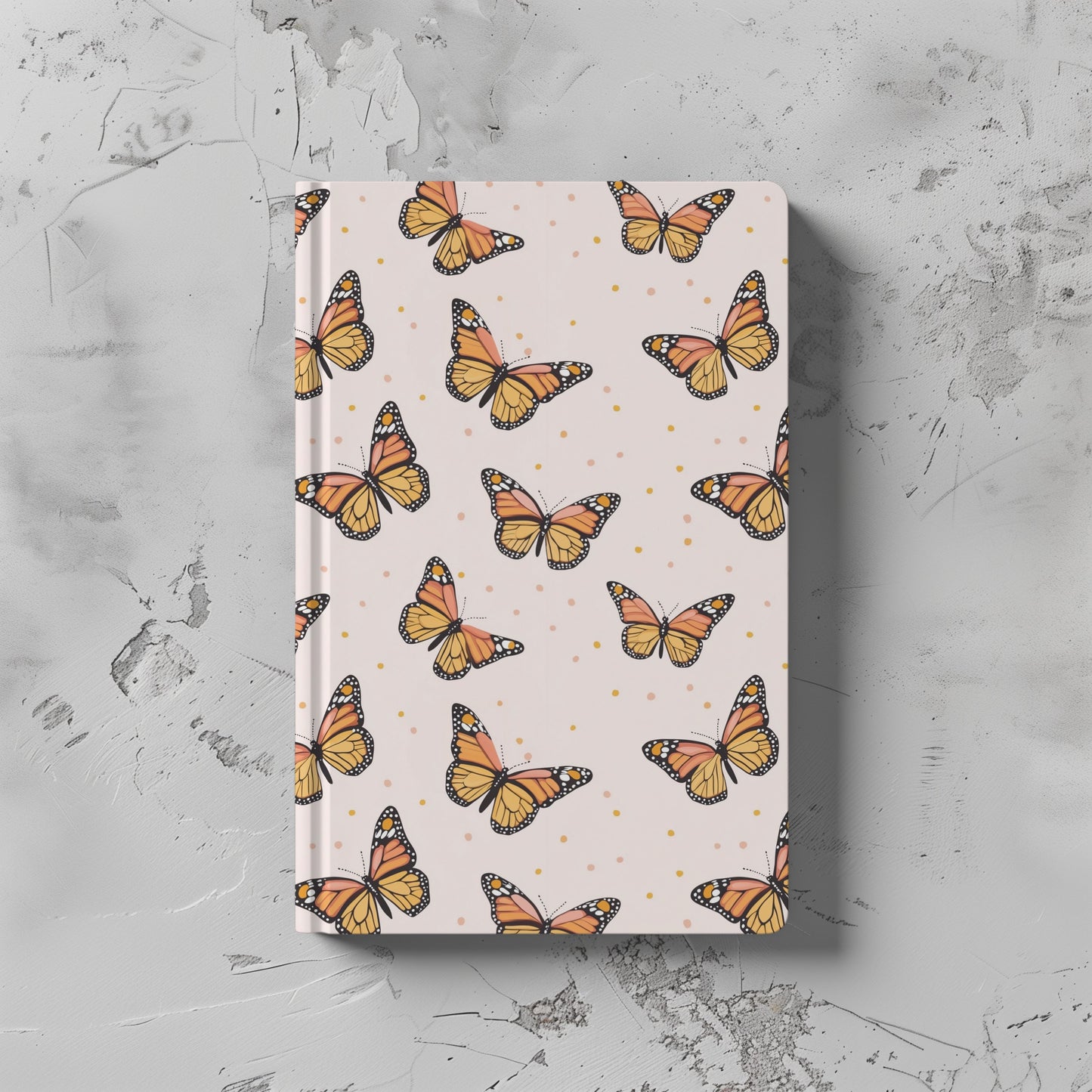 Monarch Butterflies Digital Seamless Pattern