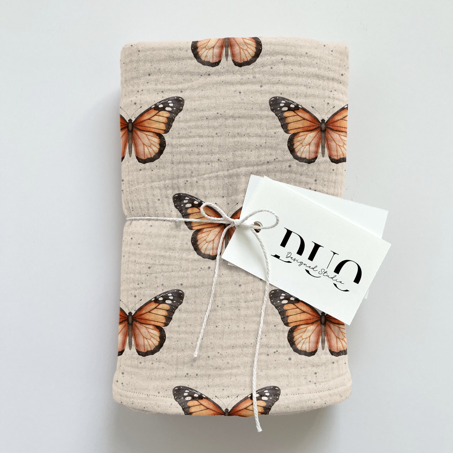 Monarch Butterflies Digital Seamless Pattern