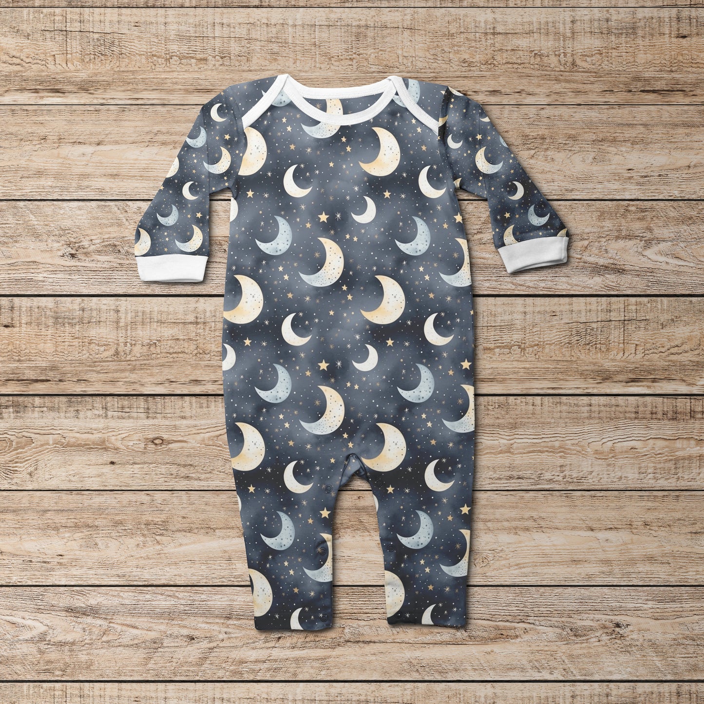 Night Sky Digital Seamless Pattern