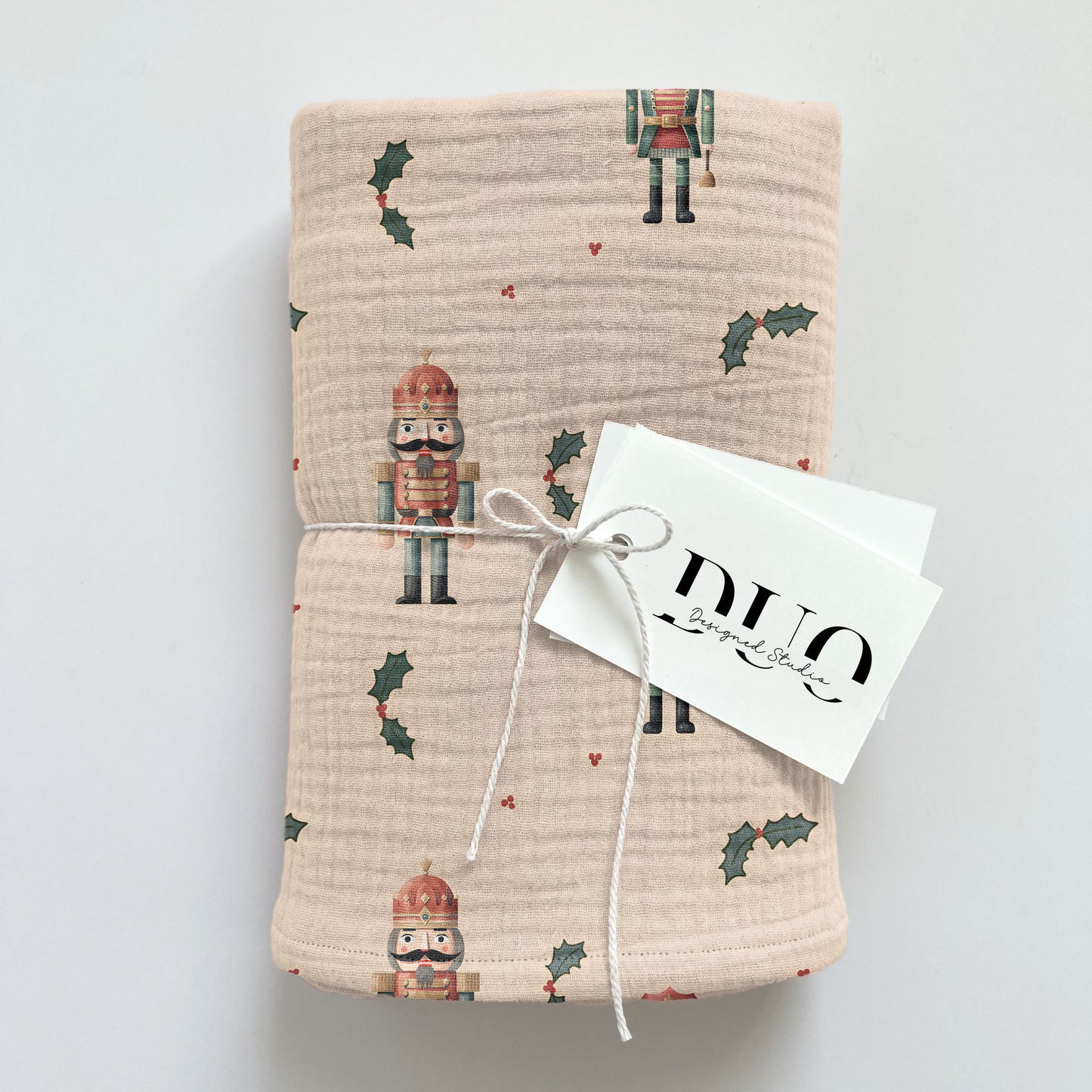 Christmas Nutcracker Digital Seamless Pattern