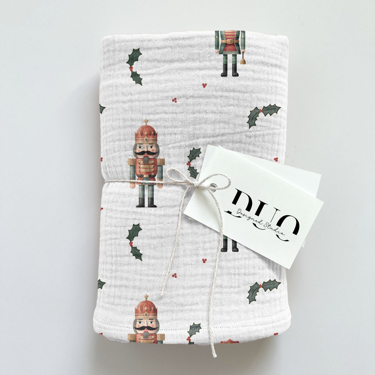 Christmas Nutcracker Digital Seamless Pattern