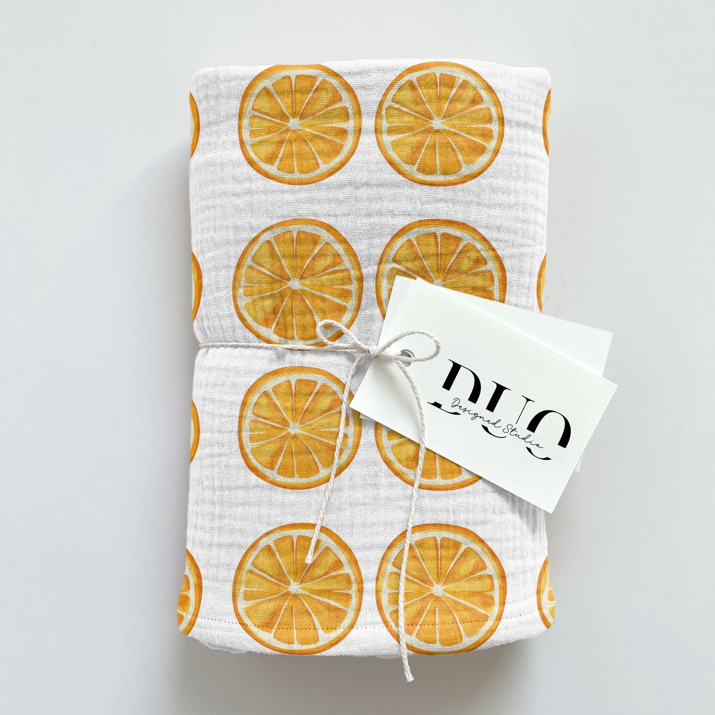Orange Slices Digital Seamless Pattern