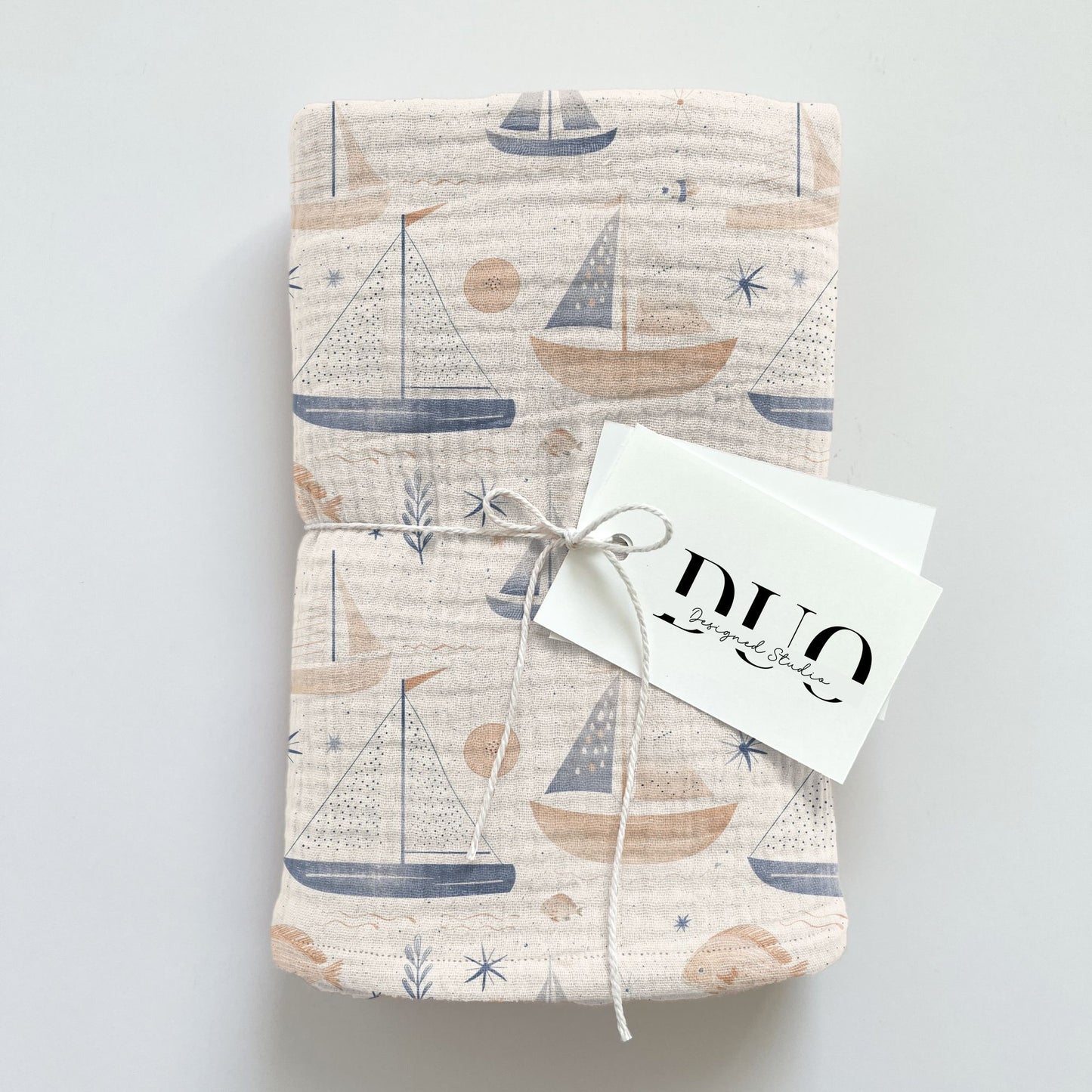 Pastel Boats Digital Seamless Pattern