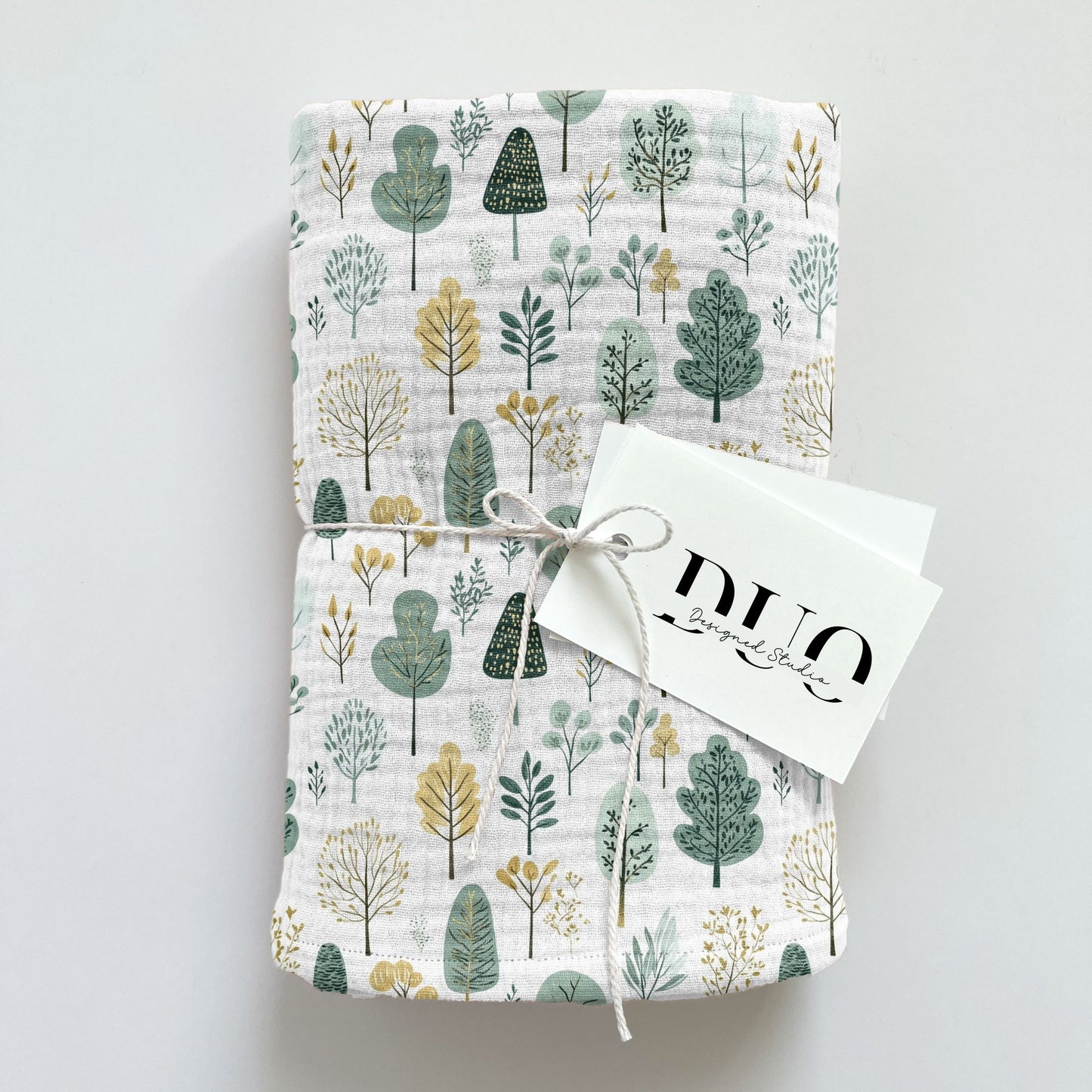 Pastel Forest Digital Seamless Pattern