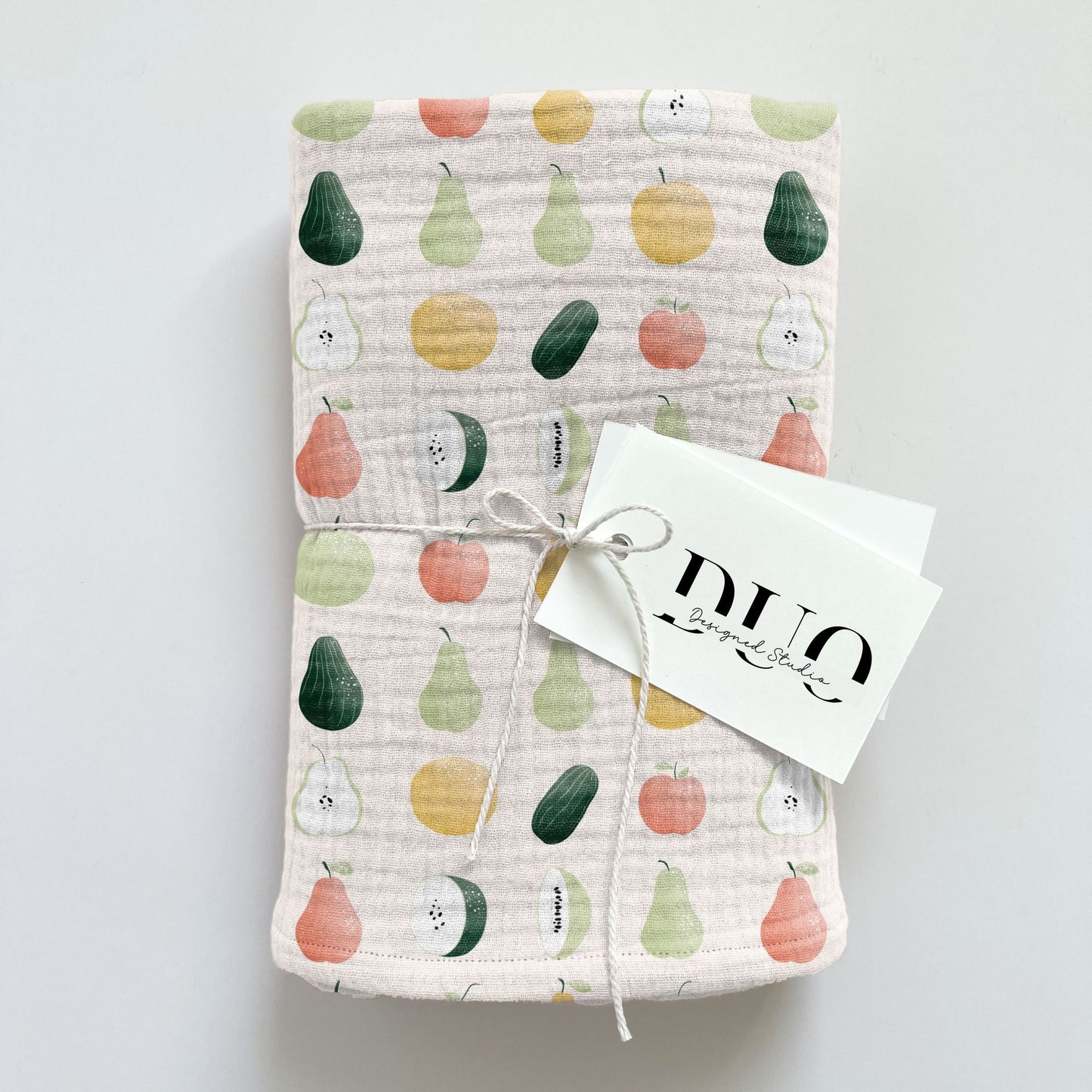 Pastel Fruits Digital Seamless Pattern