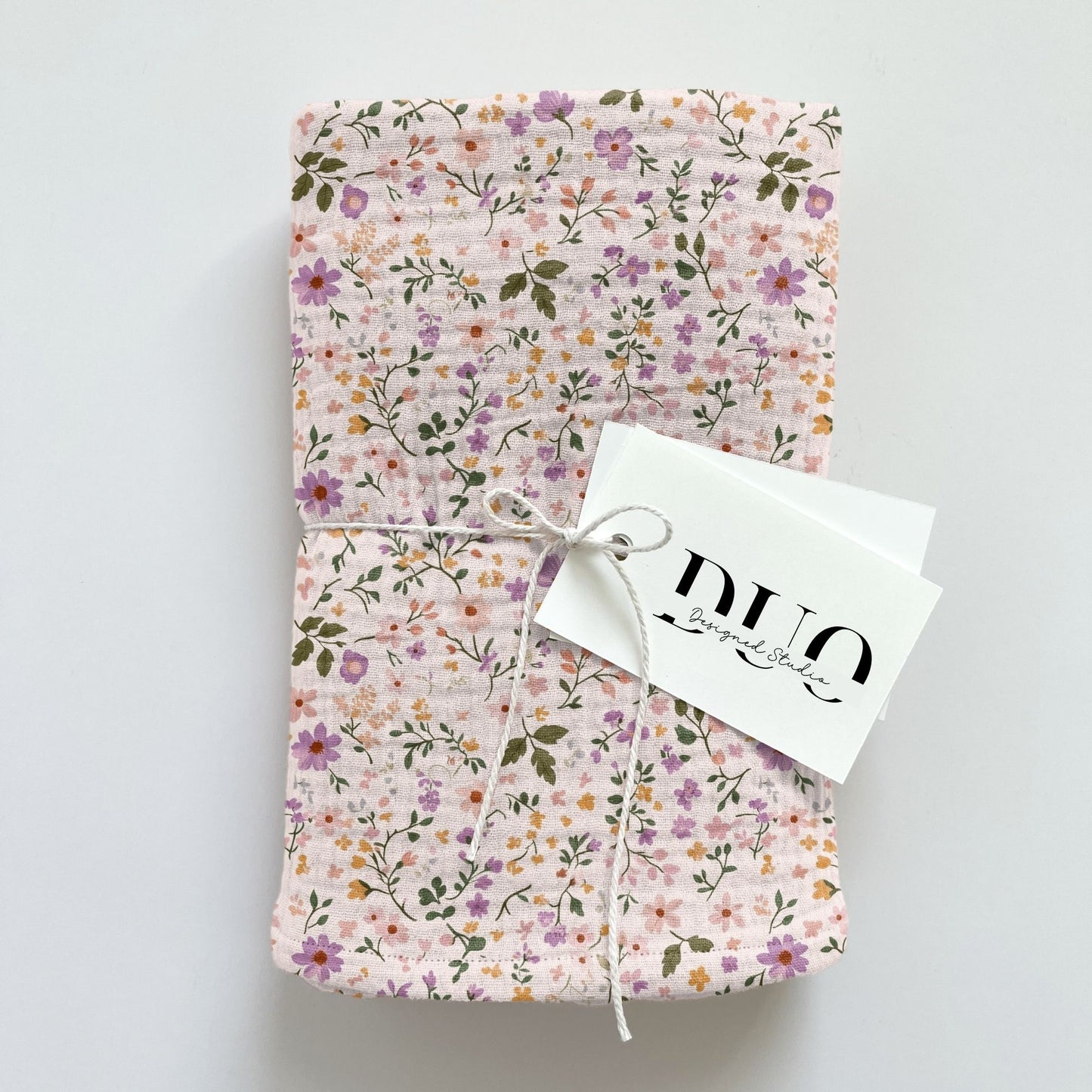 Pastel Lavender Ditsy Floral Digital Seamless Pattern