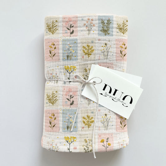 Pastel Patchwork Quilt Digital Seamless Pattern