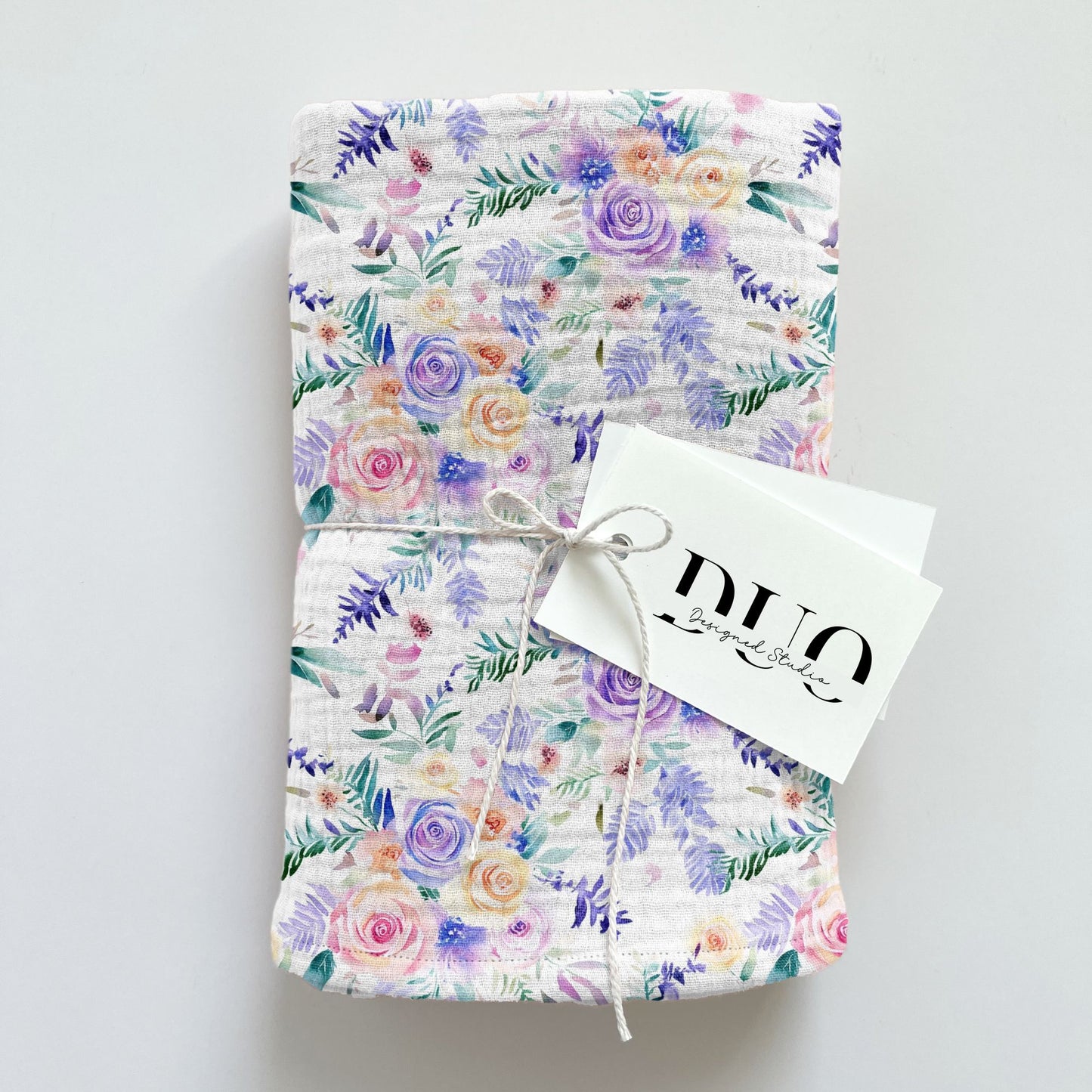 Pastel Watercolour Floral Digital Seamless Pattern