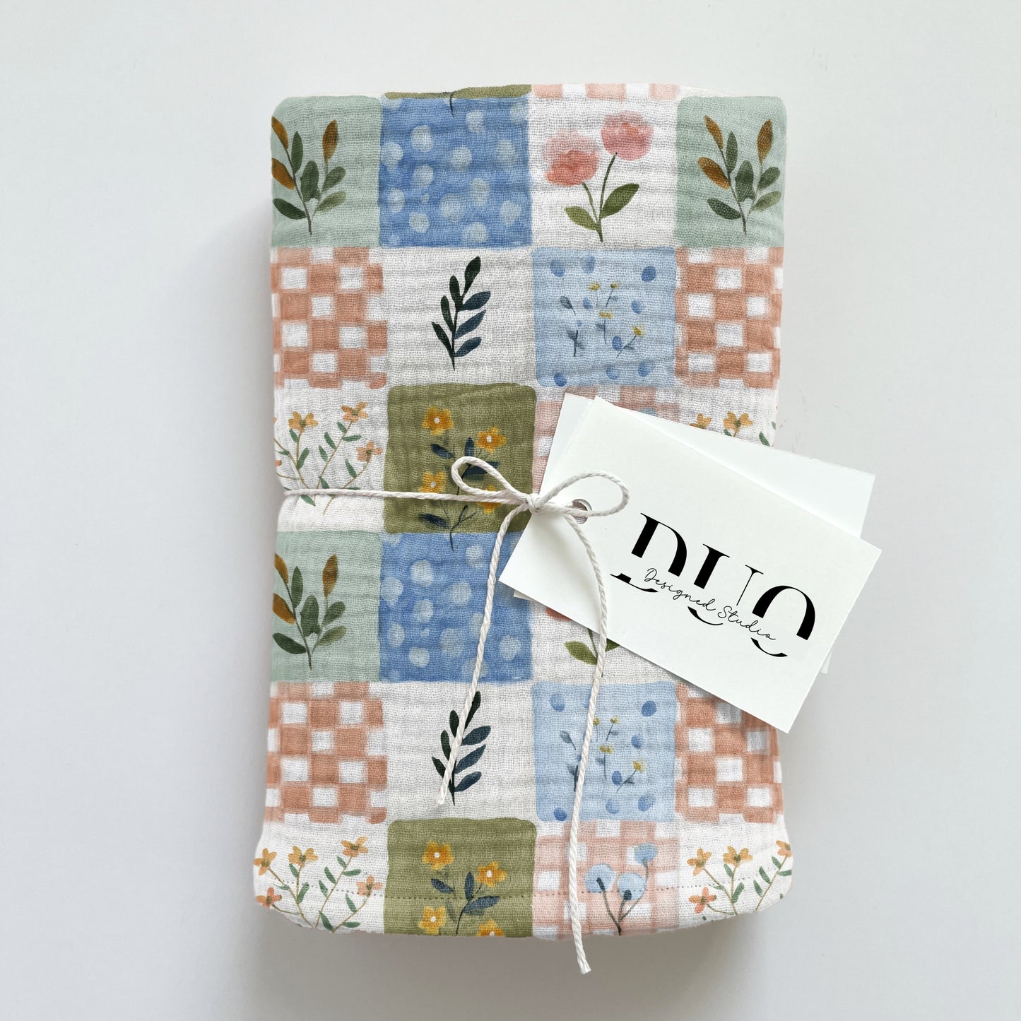 Patchwork Checks Digital Seamless Pattern