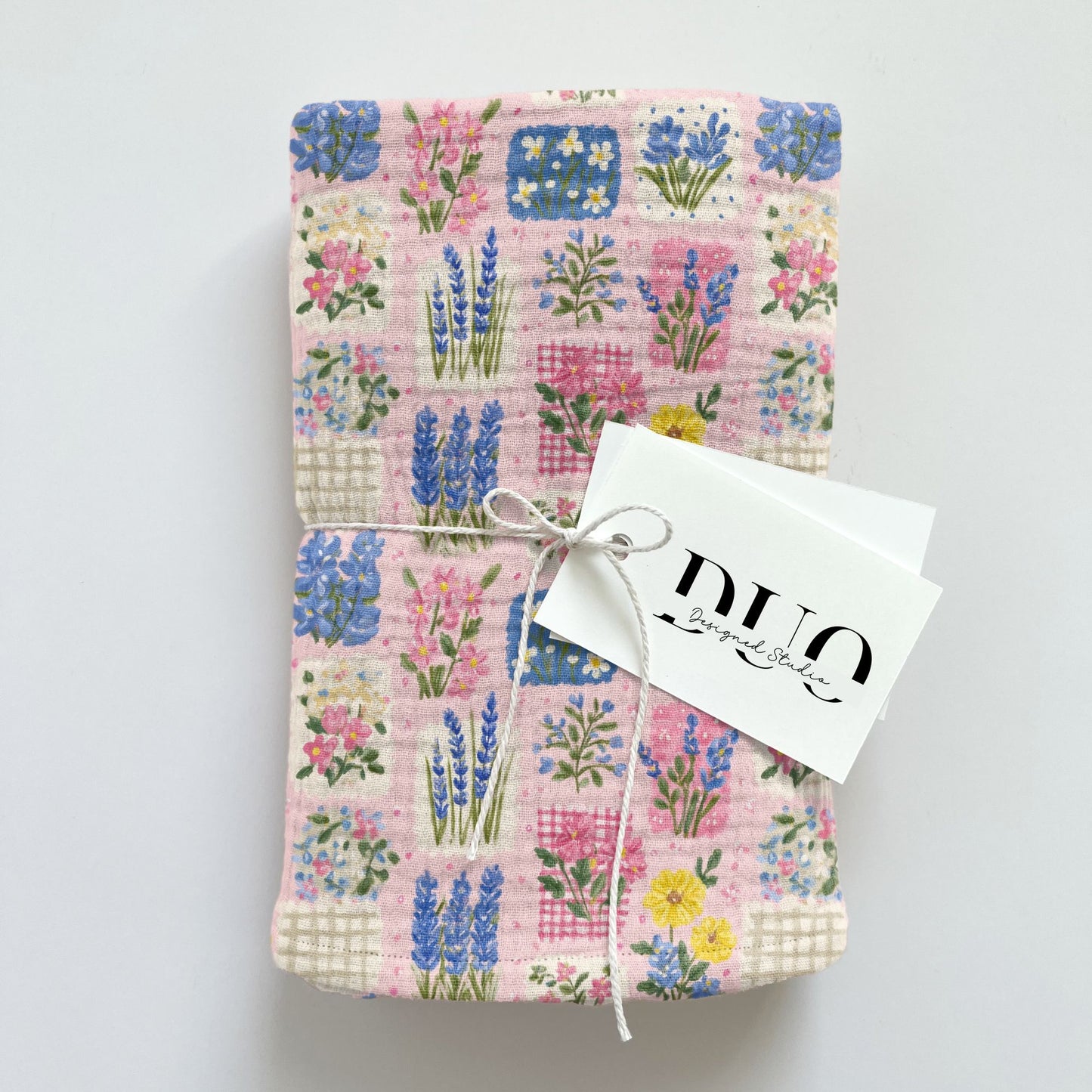 Pink Lavender Patchwork Digital Seamless Pattern