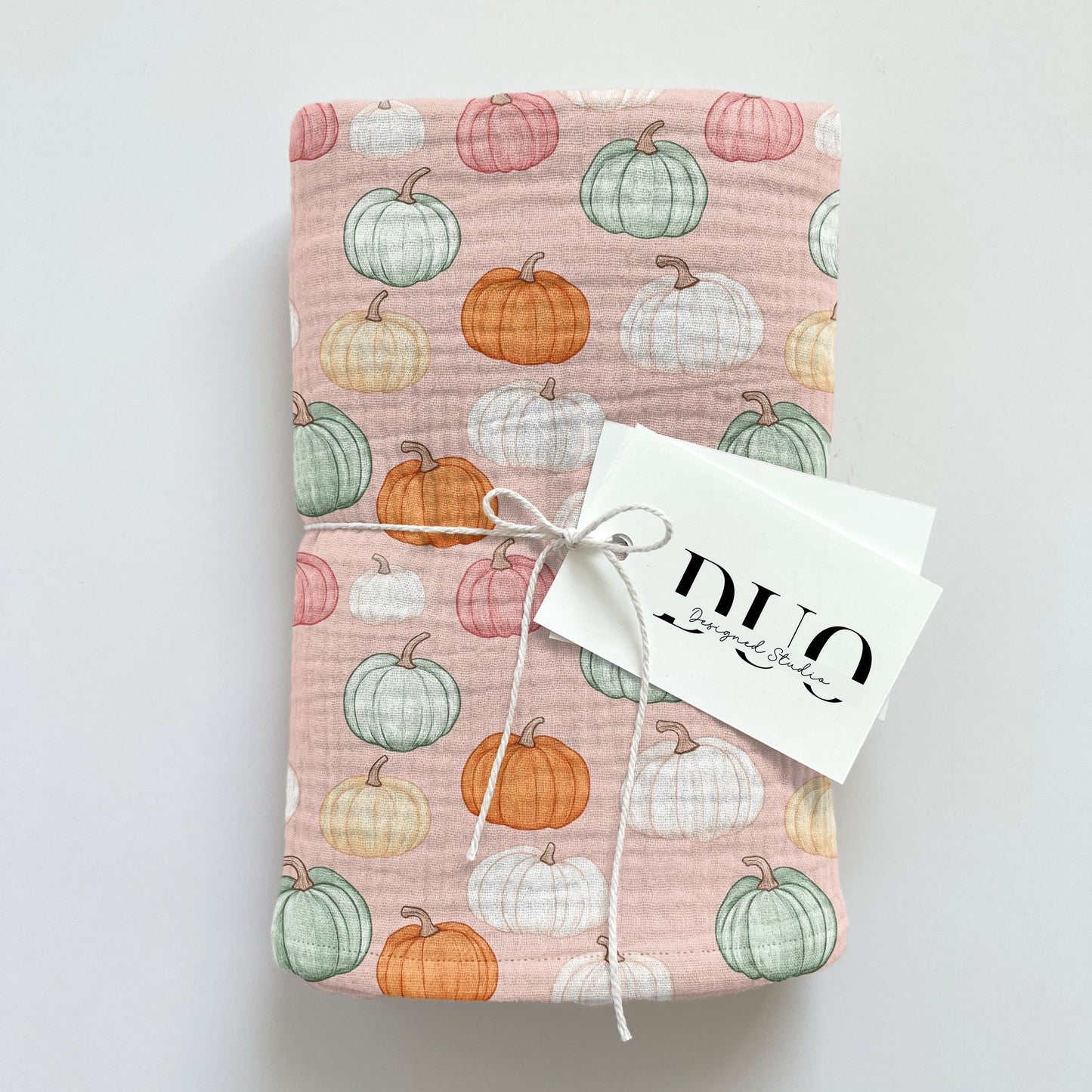 Pink Pumpkins Digital Seamless Pattern