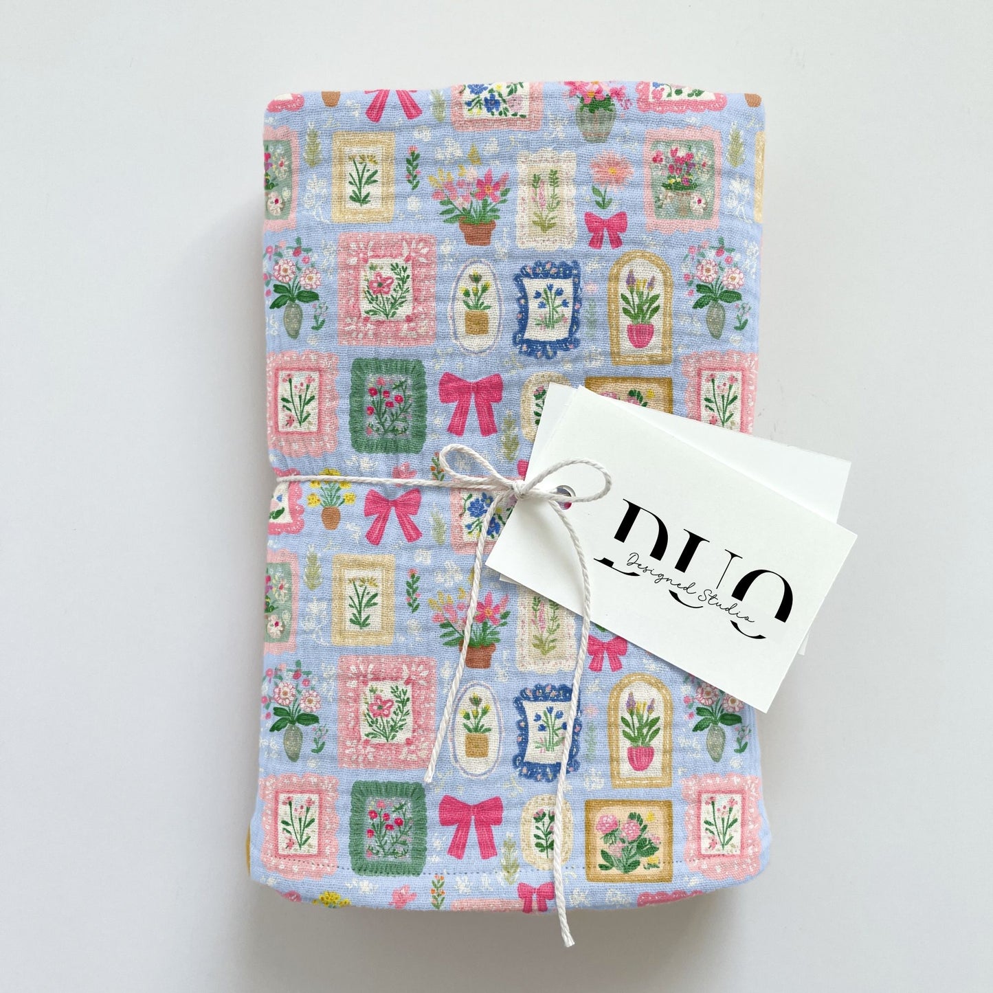 Preppy Coquette Patchwork Digital Seamless Pattern