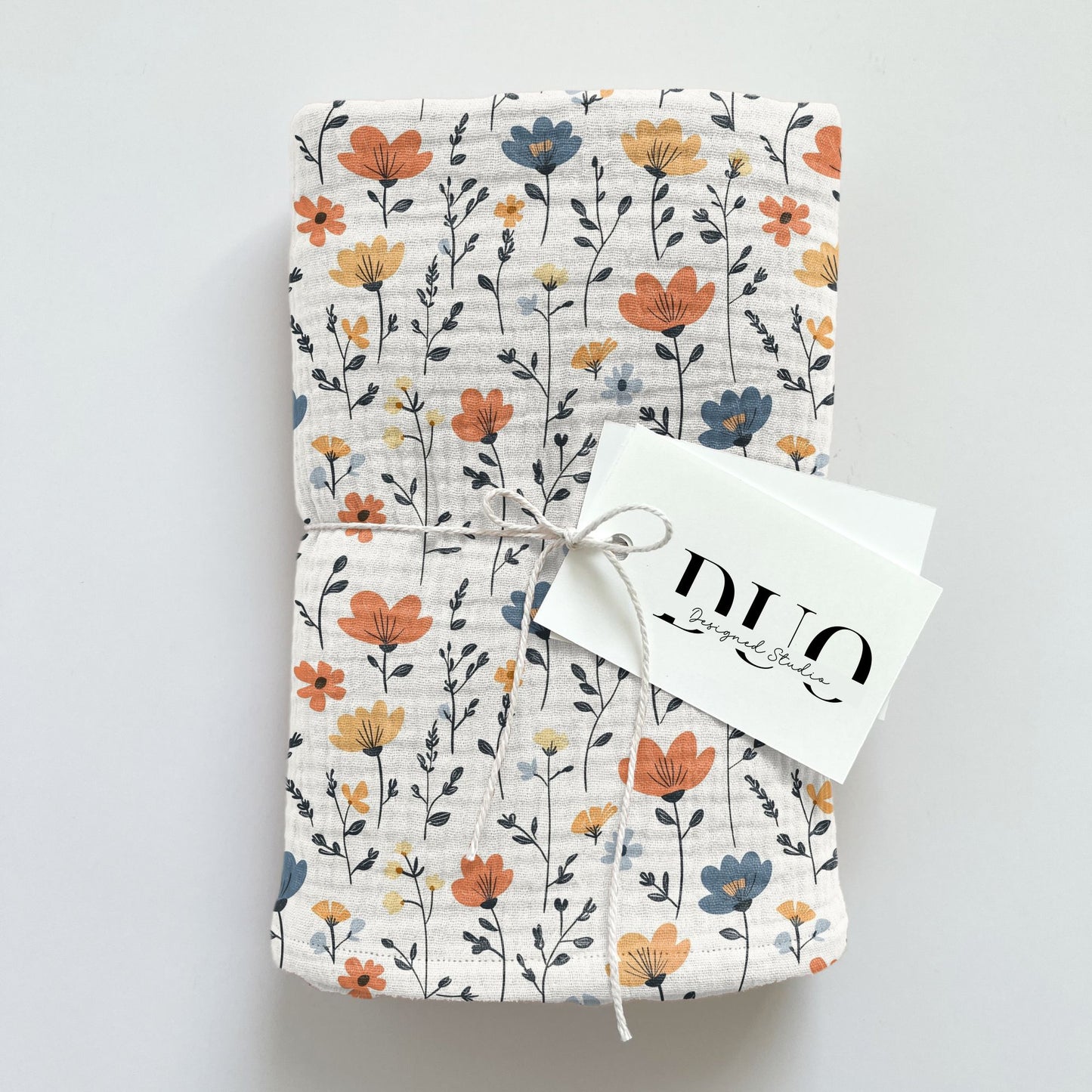 Primary Blooms Digital Seamless Pattern