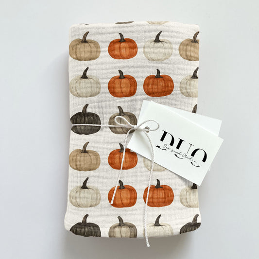 Pumpkins Digital Seamless Pattern