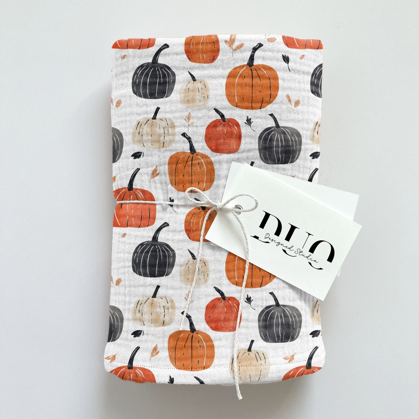 Pumpkin Picking Digital Seamless Pattern