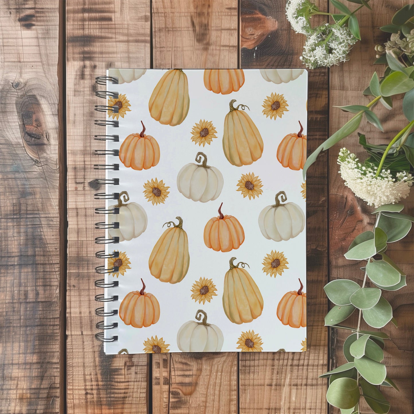 Pumpkins & Sunflowers