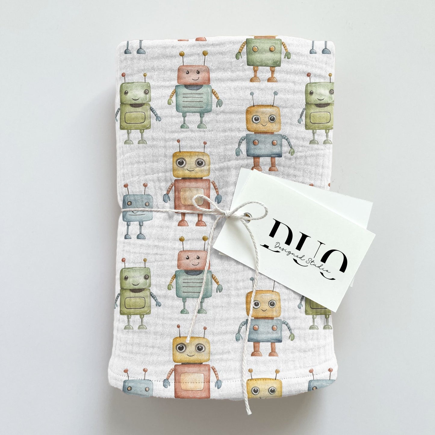 Robots Digital Seamless Pattern