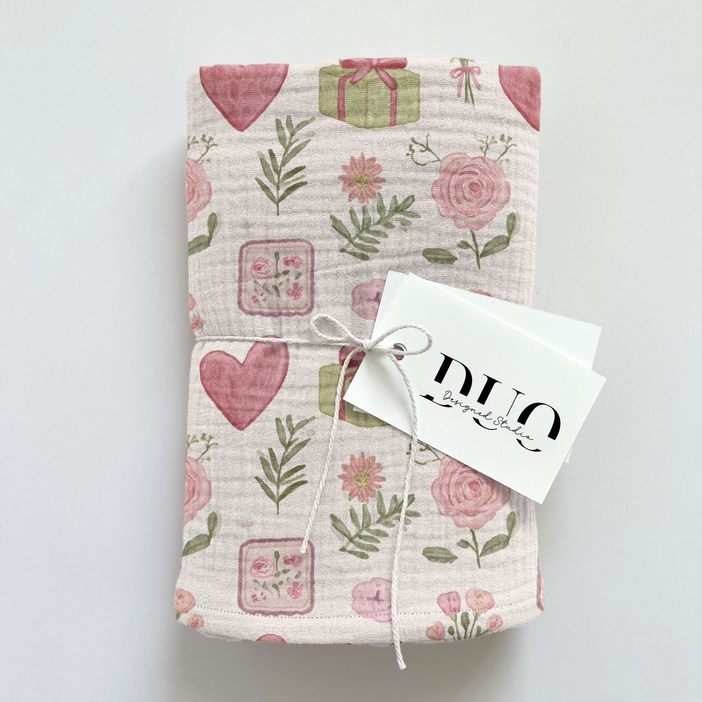 Romantic Watercolour Floral Digital Seamless Pattern