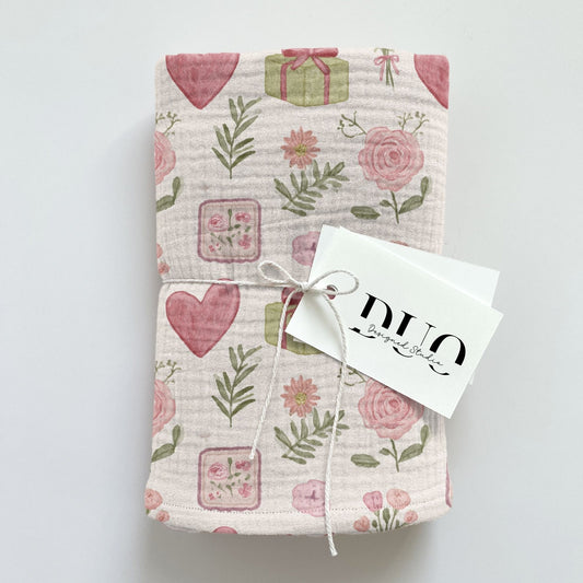 Romantic Watercolour Floral Digital Seamless Pattern