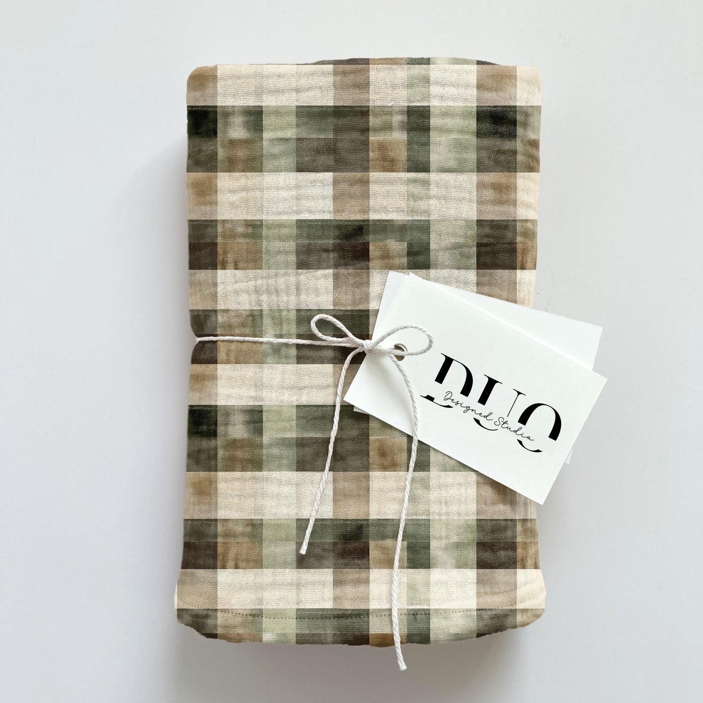 Rustic Check Christmas Digital Seamless Pattern