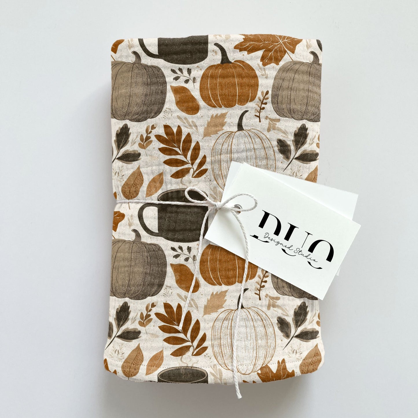Rustic Pumpkin Patch Digital Seamless Pattern