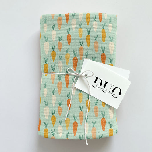 Simple Carrots Digital Seamless Pattern