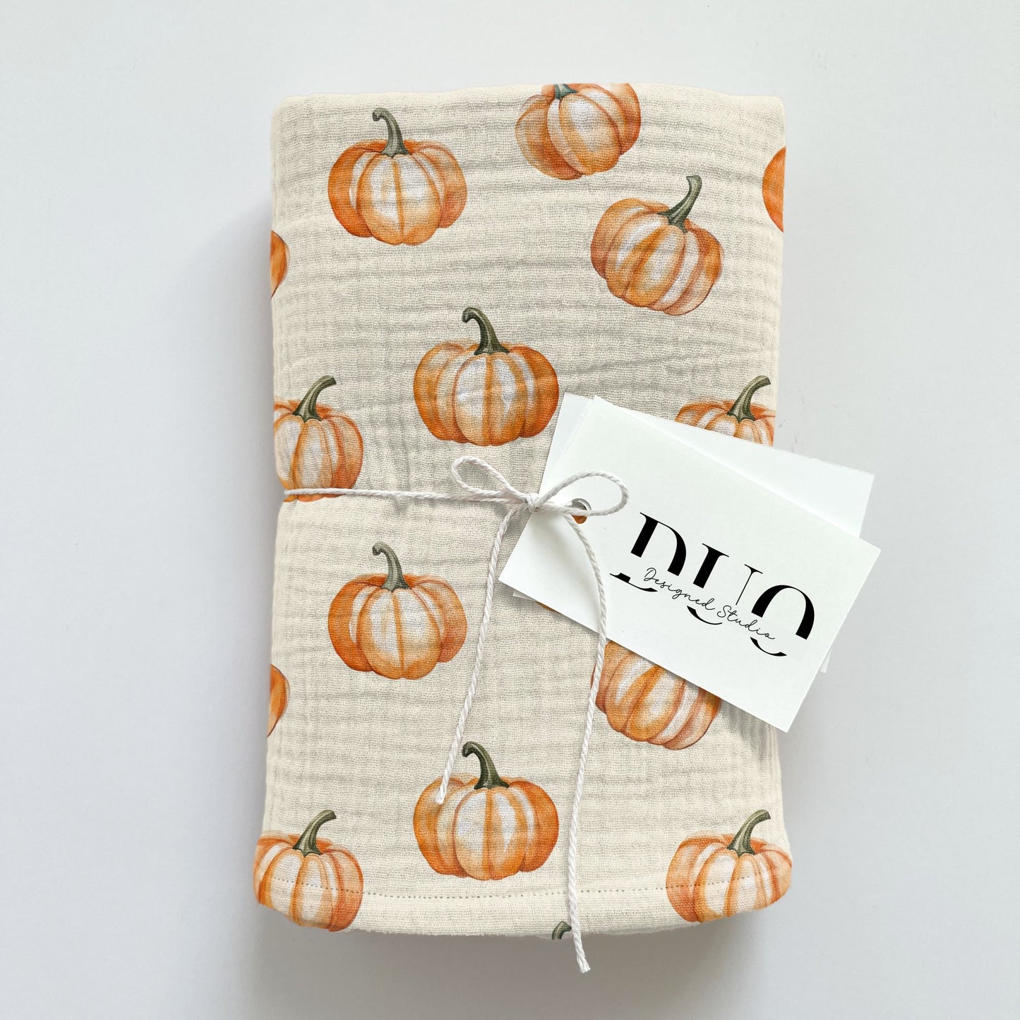 Fall Pumpkin Digital Seamless Pattern