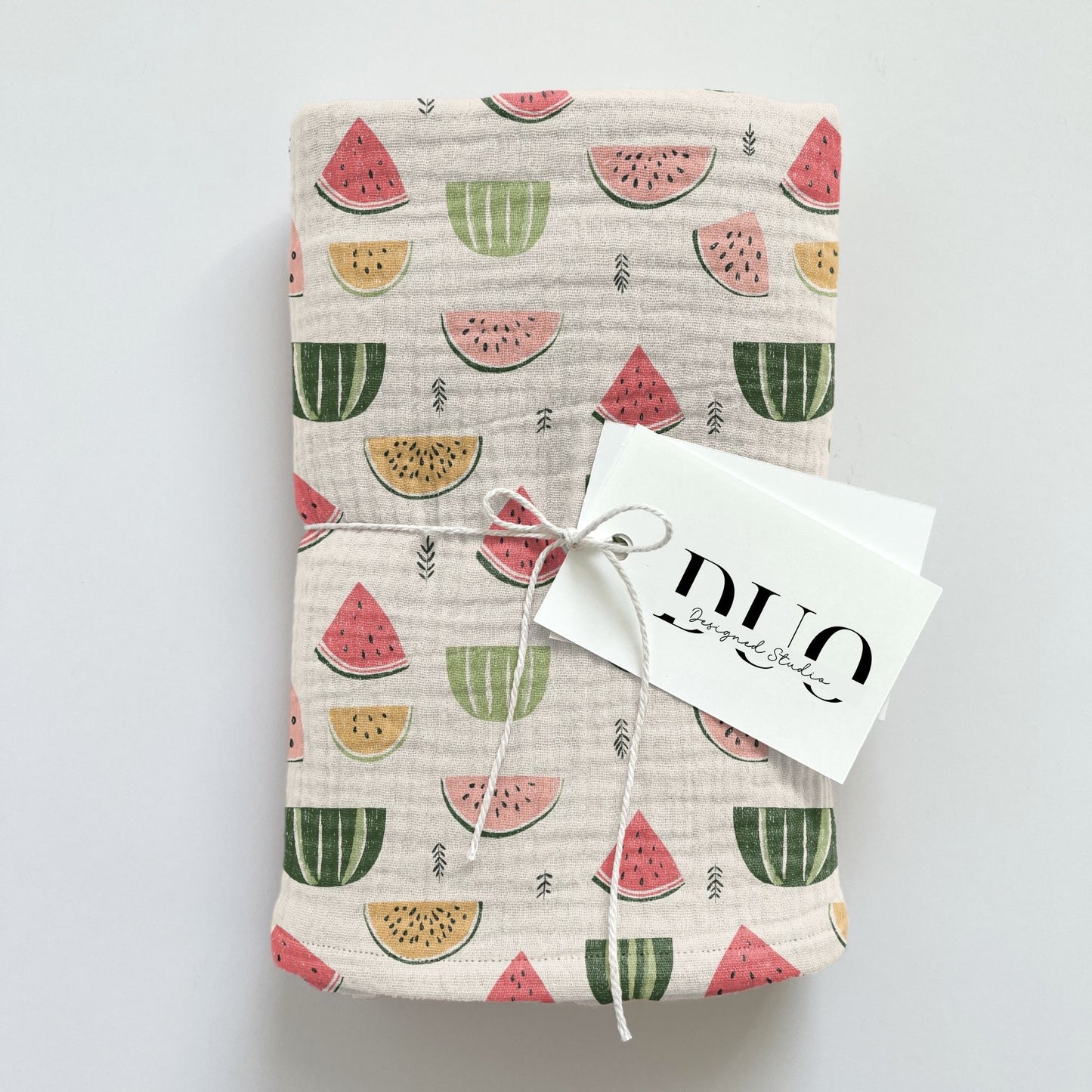 Simple Watermelon Digital Seamless Pattern