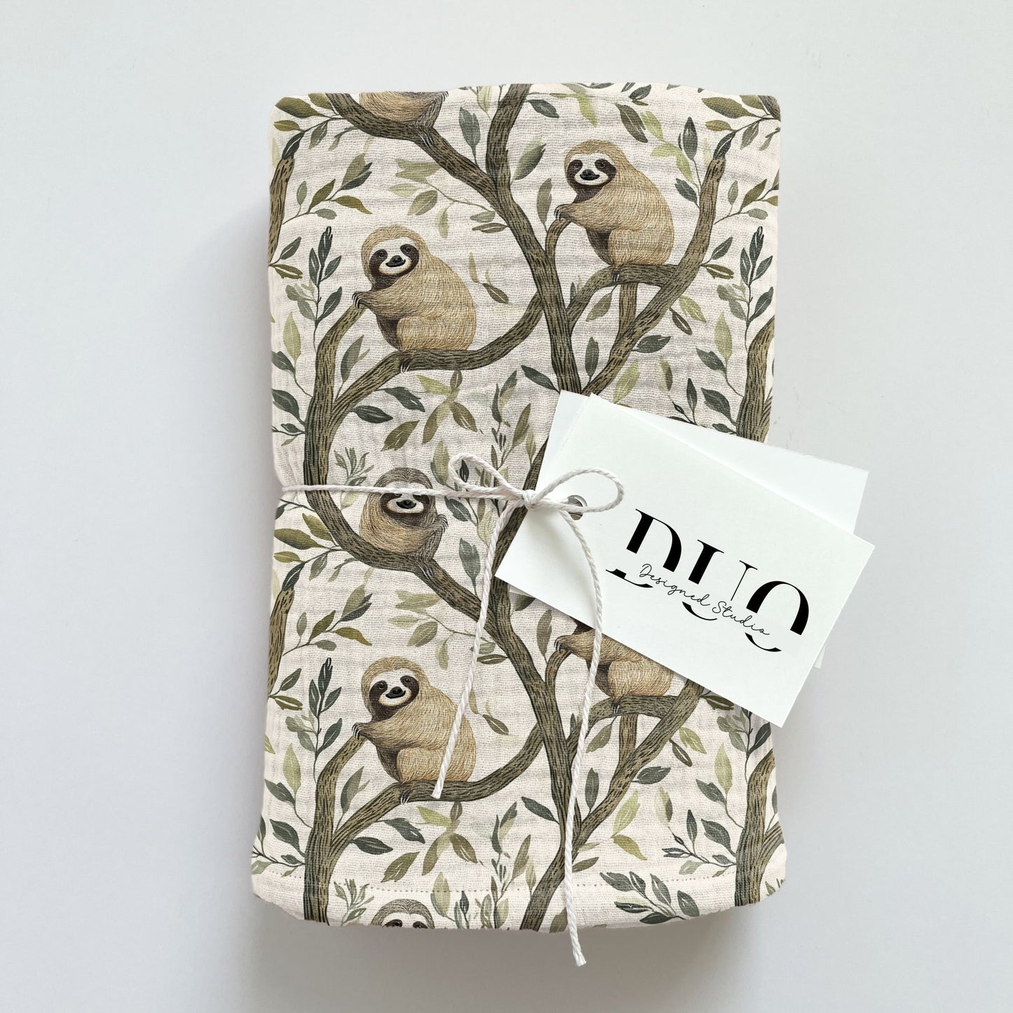 Sloths Digital Seamless Pattern