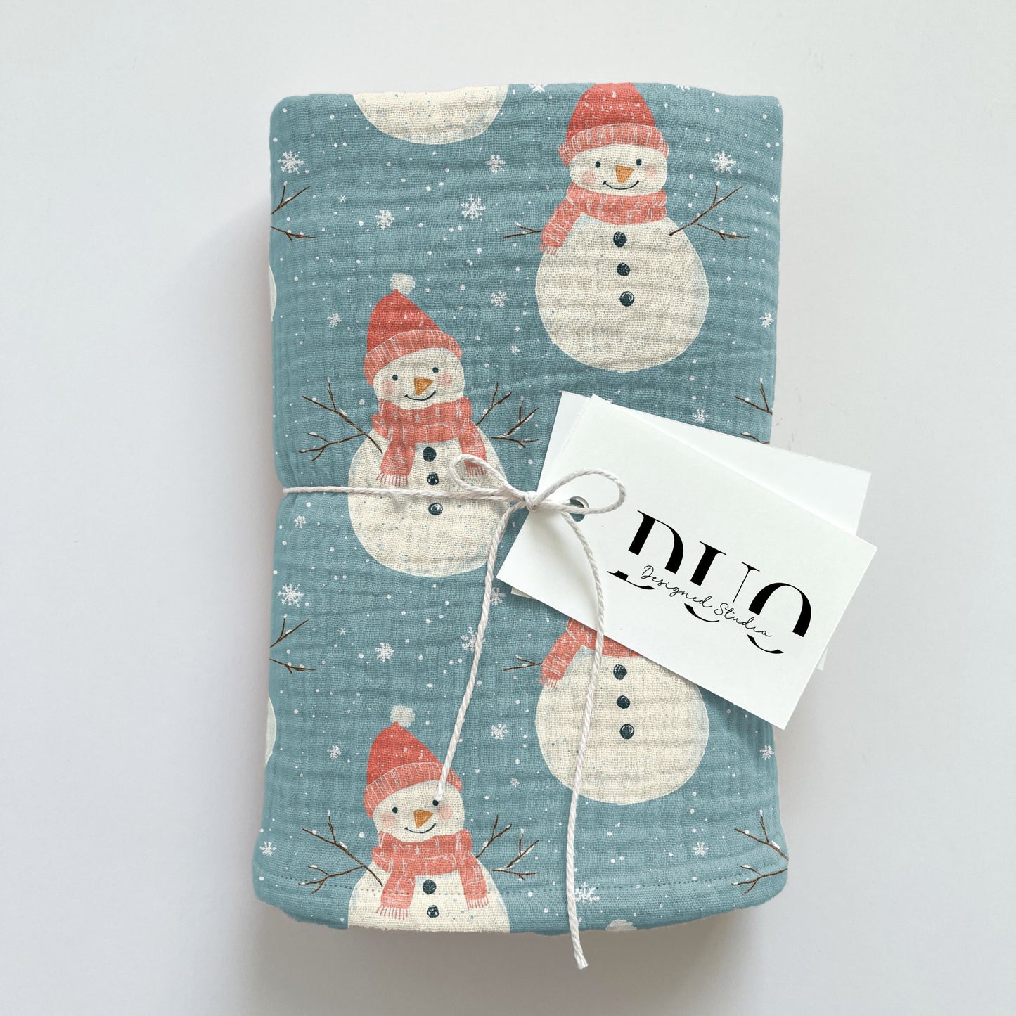 Snowmen Digital Seamless Pattern