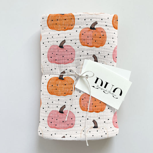 Spotted Pumpkins Digital Seamless Pattern